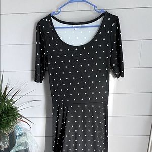 Polka Dot Maxi Dress
